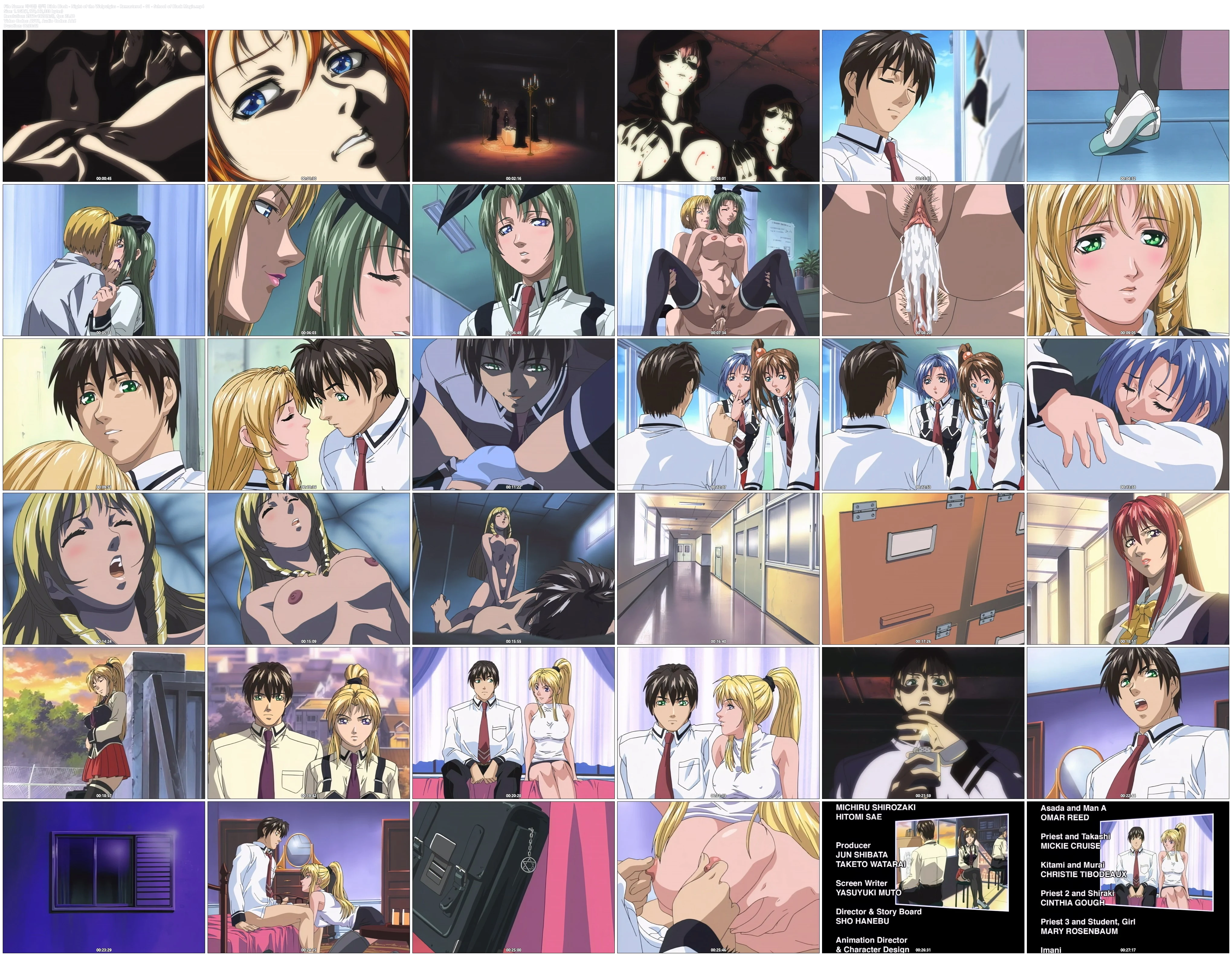 바이블 블랙 Bible Black – Night of the Walpulgiss – Remastered – 01 – School of Black Magic 썸네일
